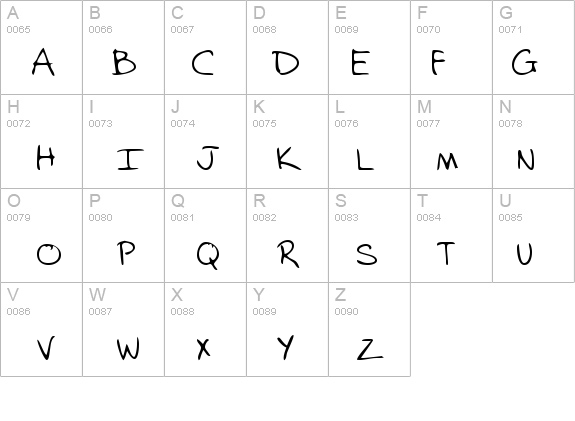 AstersHand Regular details - Free Fonts at FontZone.net