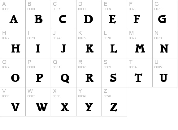 ATBramley-ExtraBold details - Free Fonts at FontZone.net