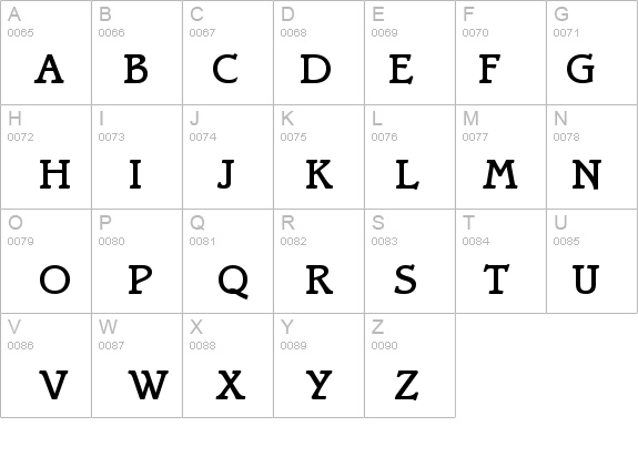 ATBramley-Medium details - Free Fonts at FontZone.net