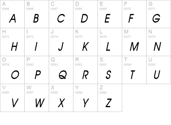 Atilla-Condensed Bold Italic details - Free Fonts at FontZone.net