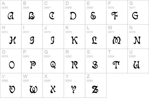 Atlantis Medium details - Free Fonts at FontZone.net