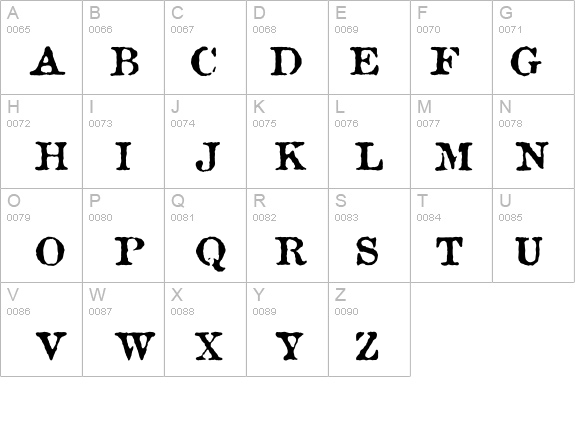 Attic details - Free Fonts at FontZone.net