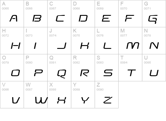 AunchantedExpandedBoldOblique details - Free Fonts at FontZone.net