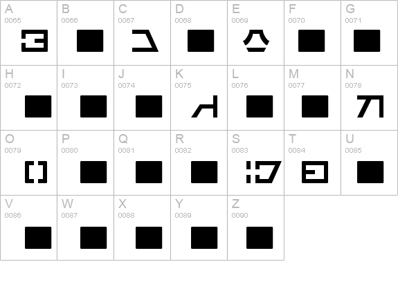 Aurebesh Normal details - Free Fonts at FontZone.net