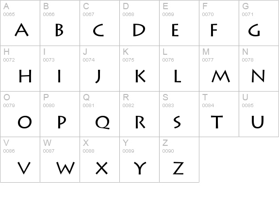 Austere SSi details - Free Fonts at FontZone.net