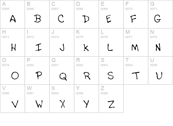 AustinsHand details - Free Fonts at FontZone.net