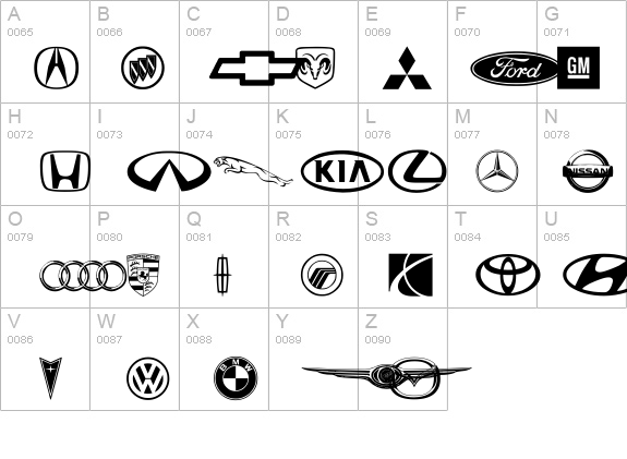 Auto Motive details - Free Fonts at FontZone.net