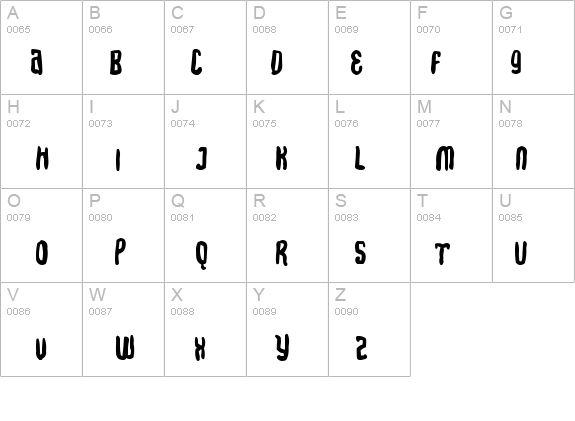 Avatar Drawn details - Free Fonts at FontZone.net