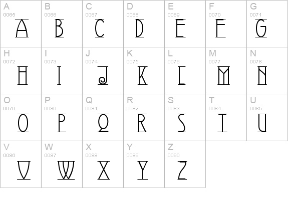 Avignon details - Free Fonts at FontZone.net