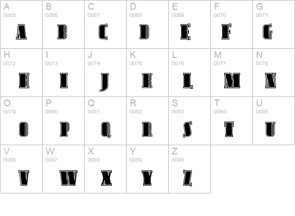 Avondale - Inline details - Free Fonts at FontZone.net