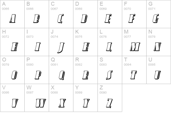 Avondale - Shaded Italic details - Free Fonts at FontZone.net