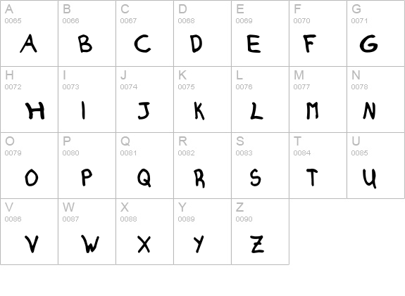 Axe Hand details - Free Fonts at FontZone.net