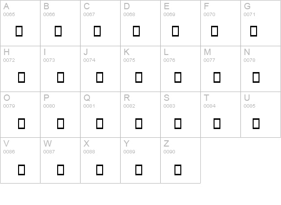 B Compset details - Free Fonts at FontZone.net