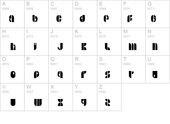 B SIDE BLOCK details - Free Fonts at FontZone.net