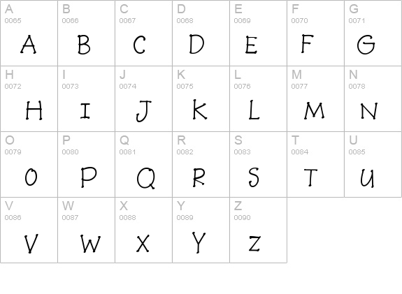 BaaBookHmk details - Free Fonts at FontZone.net