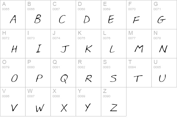 BabcocksHand Regular details - Free Fonts at FontZone.net