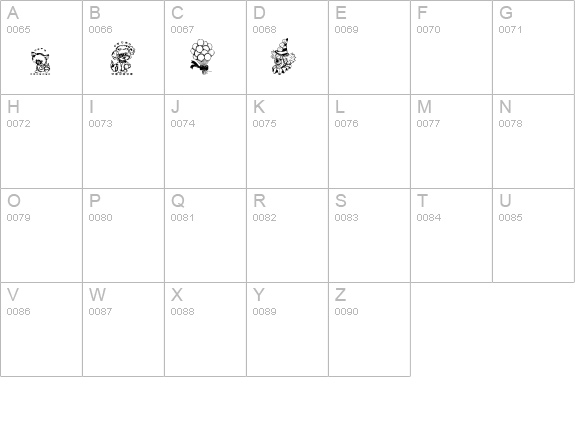 Baby's Breath Kids DingsRegular details - Free Fonts at FontZone.net