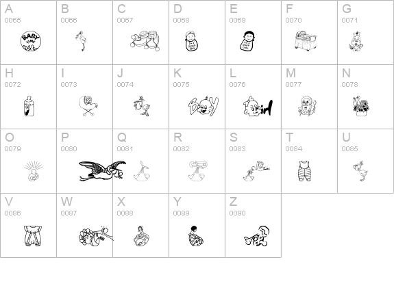 Baby Time details - Free Fonts at FontZone.net