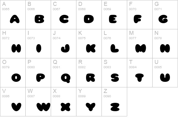 Babycakes details - Free Fonts at FontZone.net