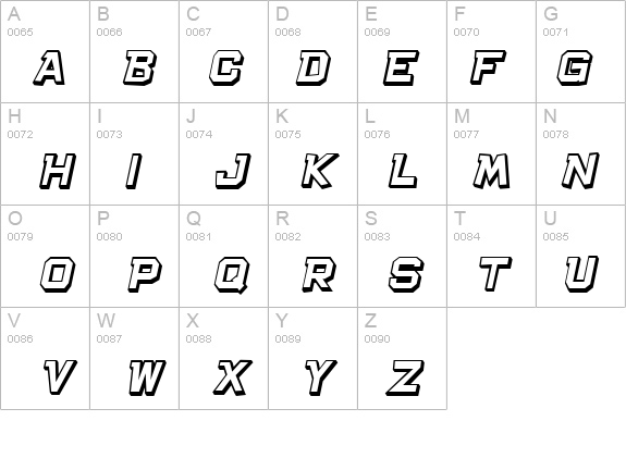 Bachelor Pad Shadow JL Italic details - Free Fonts at FontZone.net