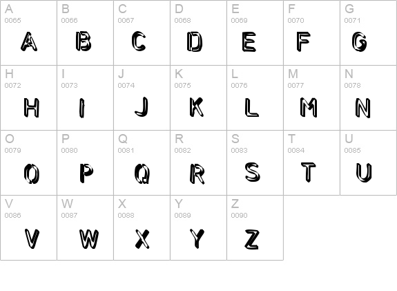 Backcab Extra Crispy details - Free Fonts at FontZone.net