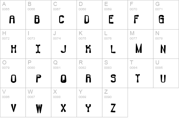 Backlash -BRK- details - Free Fonts at FontZone.net