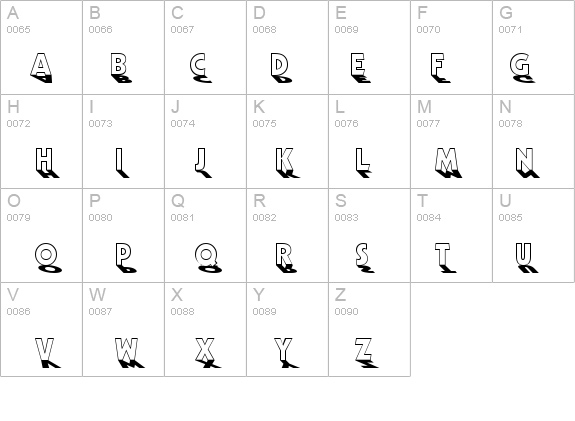 Backlit details - Free Fonts at FontZone.net