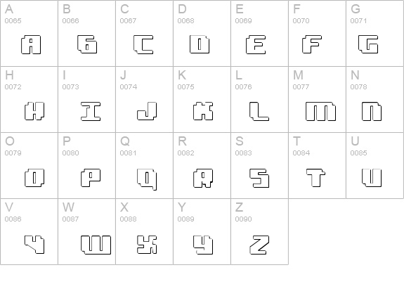 bad robot 3d details - Free Fonts at FontZone.net