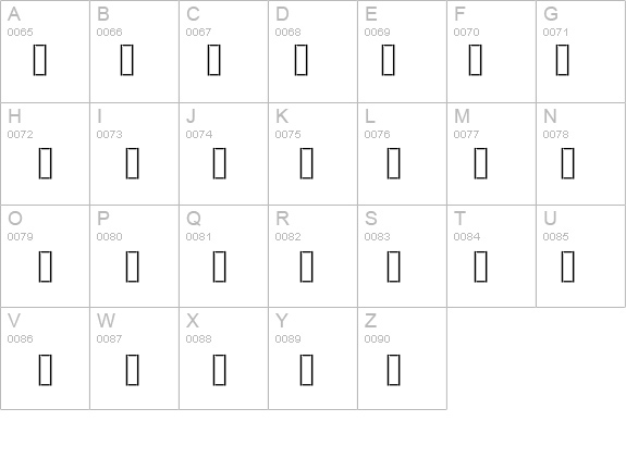bajenna details - Free Fonts at FontZone.net
