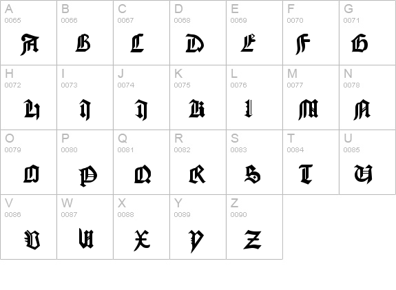 Bamberg Plain details - Free Fonts at FontZone.net