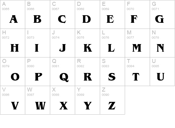 Bangkok Bold trk details - Free Fonts at FontZone.net