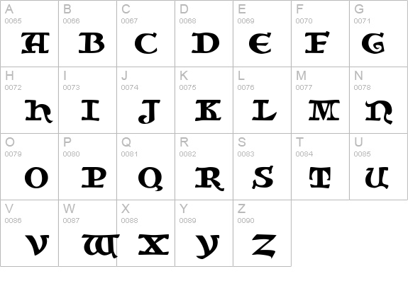 Barbara Plump details - Free Fonts at FontZone.net