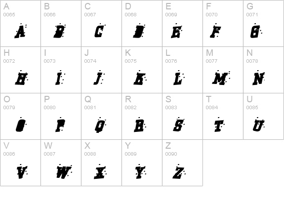 Barbs Typewriter Medium details - Free Fonts at FontZone.net