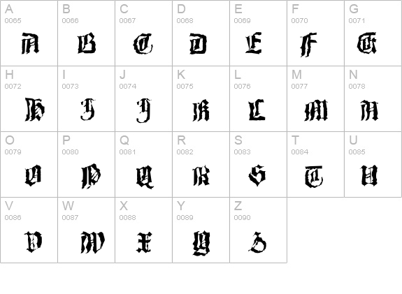 Barlos-Random details - Free Fonts at FontZone.net