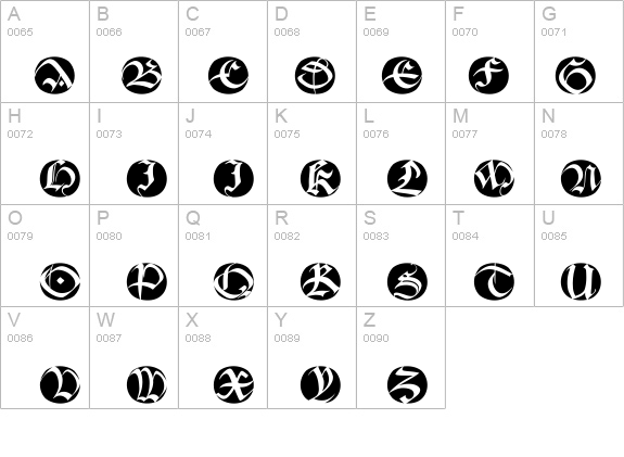 BastardaButtonsBeta details - Free Fonts at FontZone.net