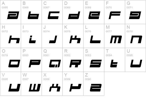 BDEject Italic details - Free Fonts at FontZone.net