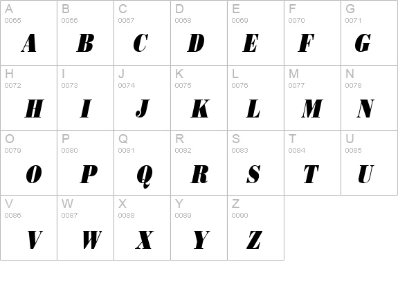 Beau-Condensed Italic details - Free Fonts at FontZone.net