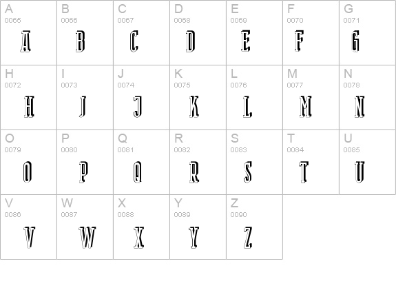 Berlin Email Serif Shadow details - Free Fonts at FontZone.net