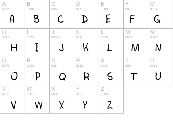 BerniesHand Regular details - Free Fonts at FontZone.net