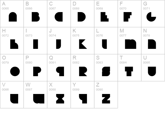 Bifurk details - Free Fonts at FontZone.net