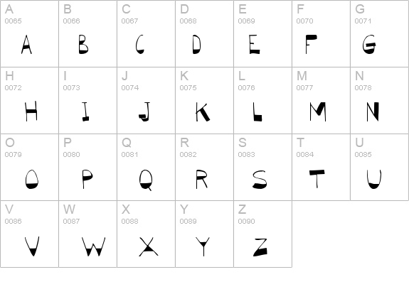 BigBottom details - Free Fonts at FontZone.net