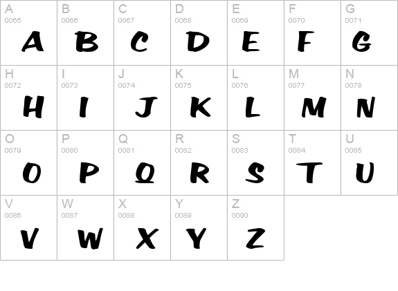 BigFictionText Bold details - Free Fonts at FontZone.net