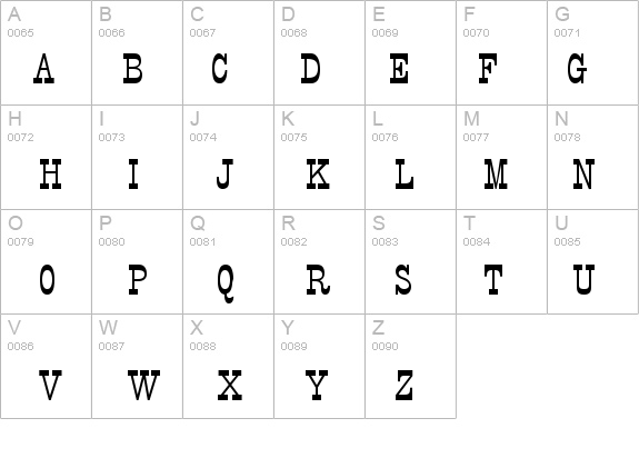 BigTop T. details - Free Fonts at FontZone.net