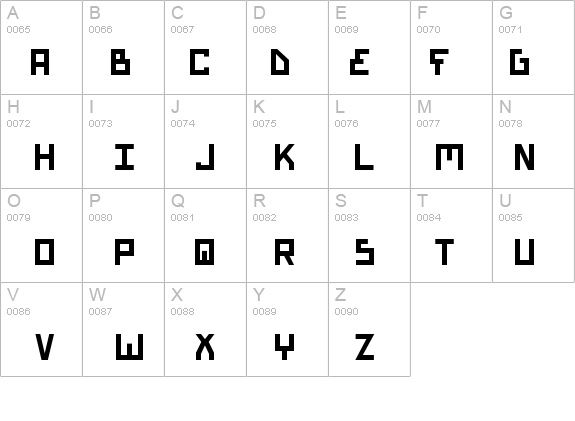 Bionic Type Bold details - Free Fonts at FontZone.net