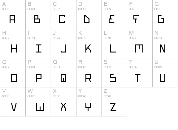 Bionic Type Light details - Free Fonts at FontZone.net