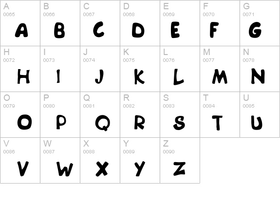 bipDEMO details - Free Fonts at FontZone.net