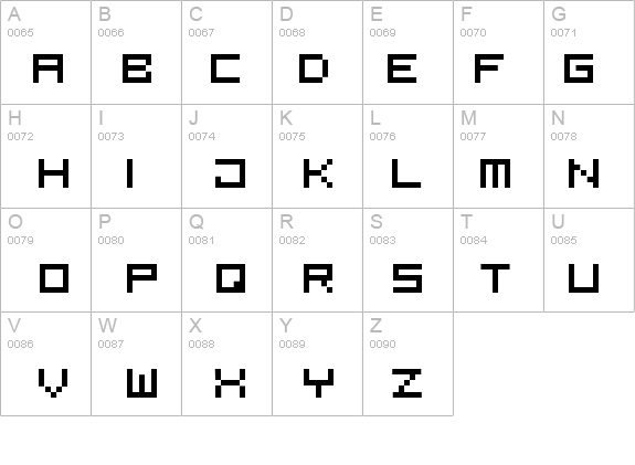 Bit5 details - Free Fonts at FontZone.net