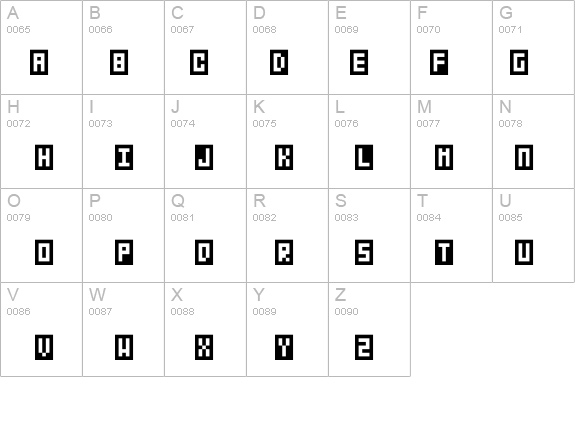 BitBox details - Free Fonts at FontZone.net