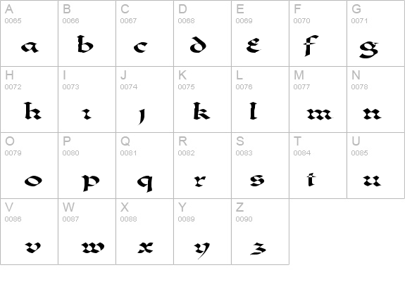 Black Aria 2 details - Free Fonts at FontZone.net