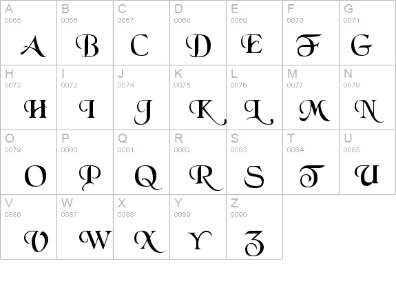 Black Regular details - Free Fonts at FontZone.net